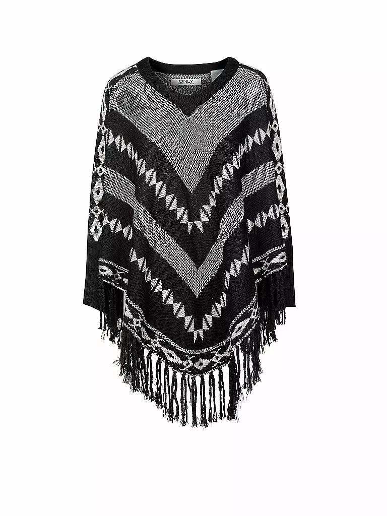 ONLY | Poncho "Ethno" | schwarz