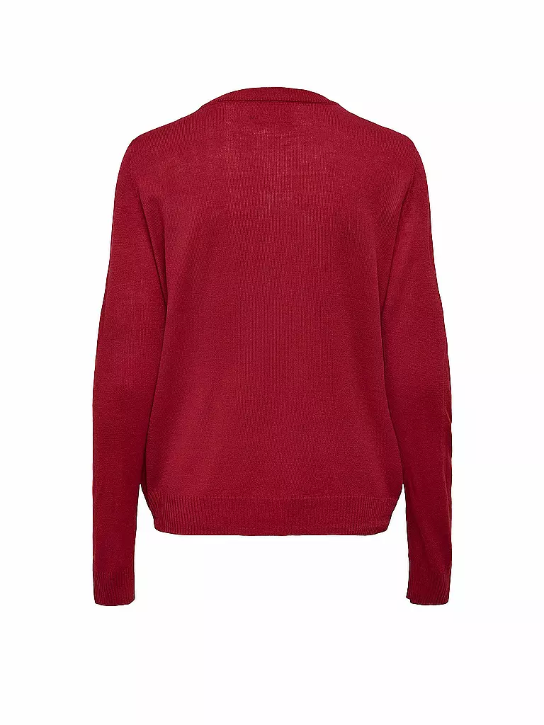 ONLY | Pullover ONLXMAS  | rot