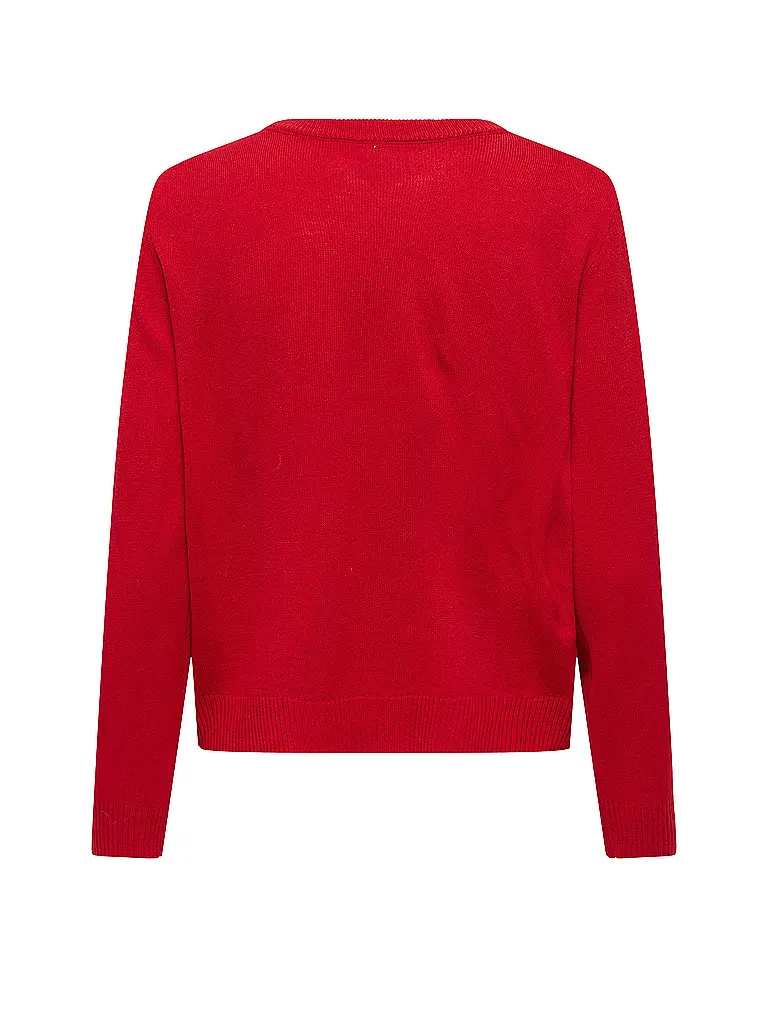 ONLY | Pullover ONLXMAS | rot
