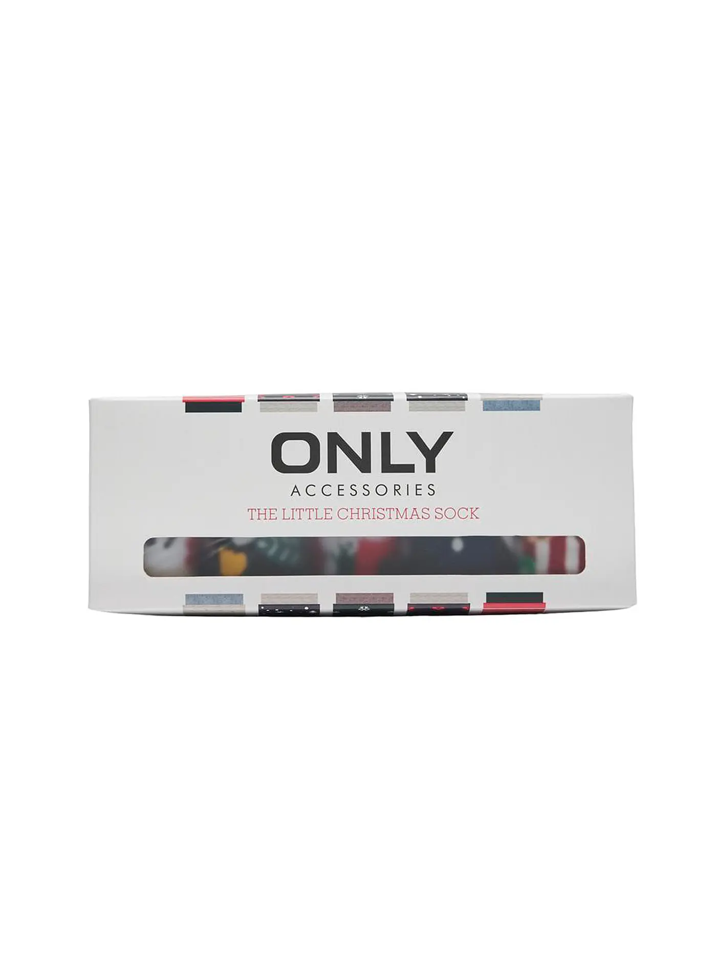 ONLY | Socken ONLCHRISTMAS 5er Pkg. high risk red | bunt