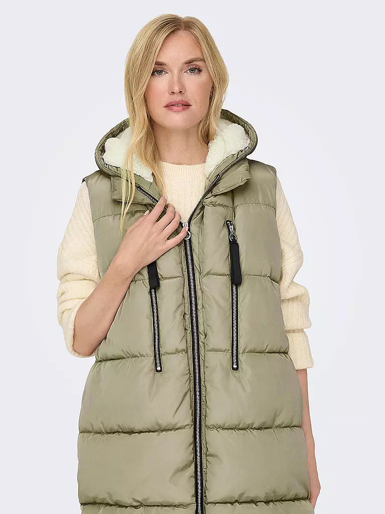 ONLY | Steppgilet ONLNEWNORA | beige