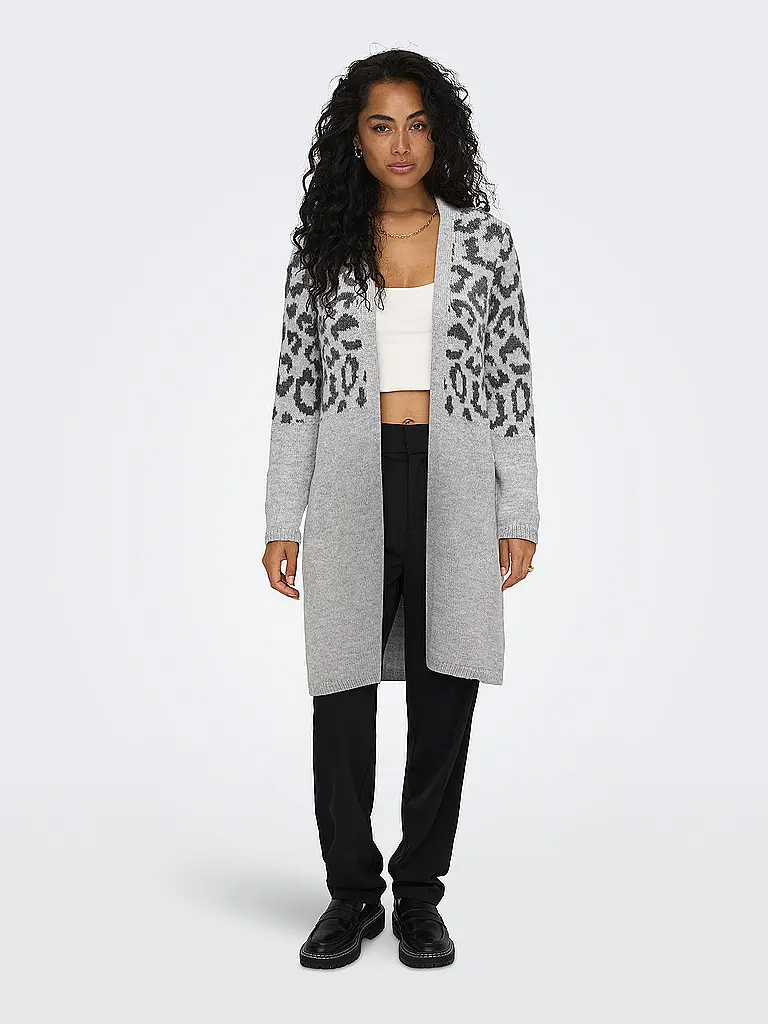ONLY | Strickjacke ONLJADE | hellgrau