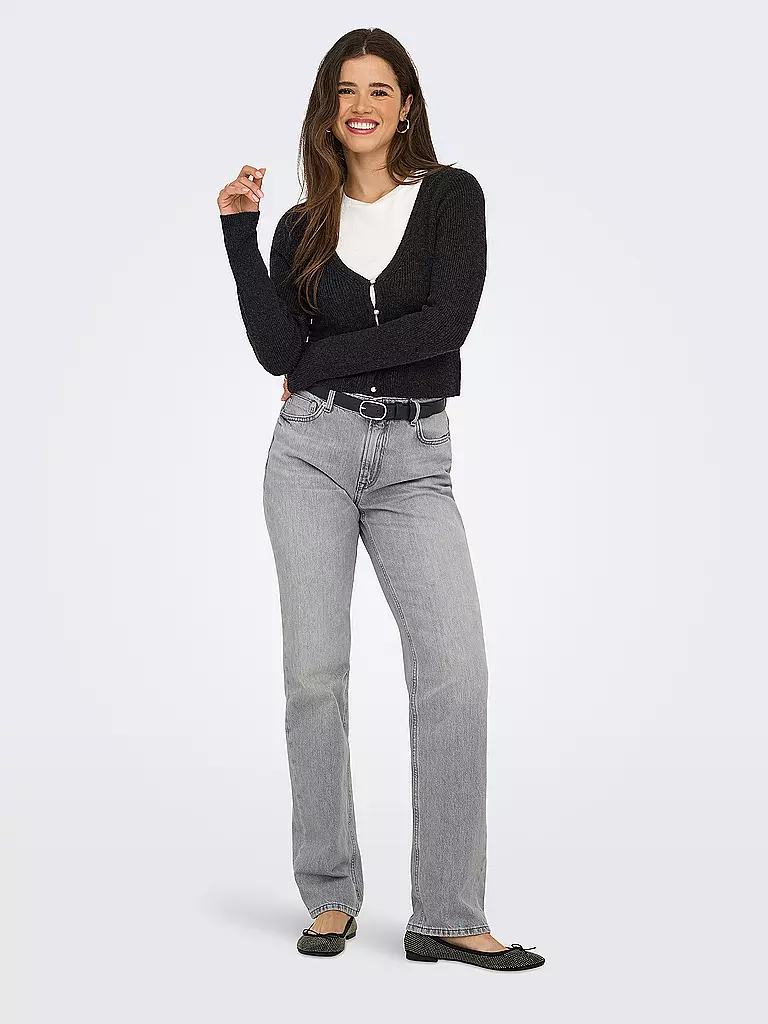 ONLY | Strickjacke ONLRICA | grau