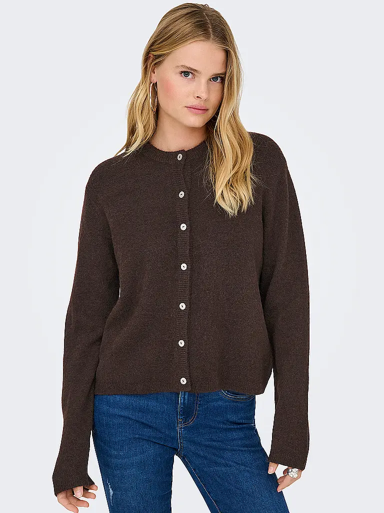 ONLY | Strickjacke ONLSIMONI  | braun