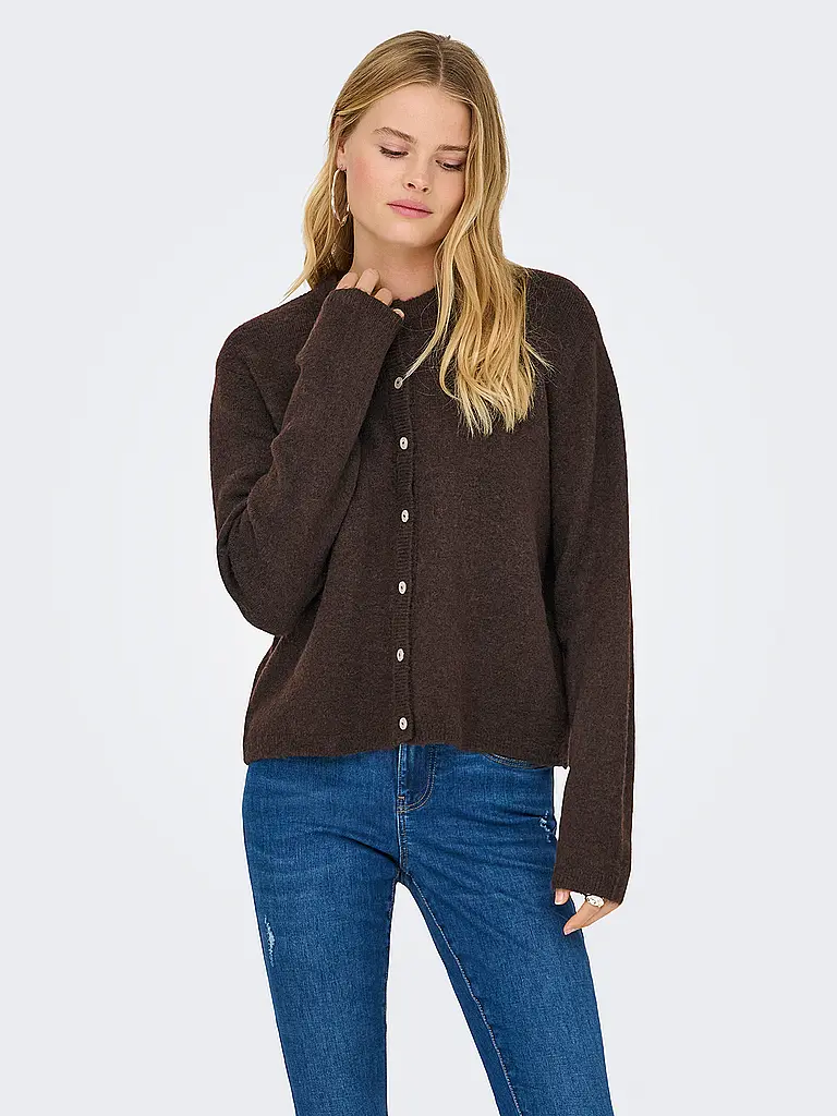 ONLY | Strickjacke ONLSIMONI  | braun