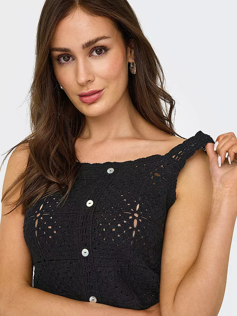 ONLY | Stricktop ONLAMARI | schwarz
