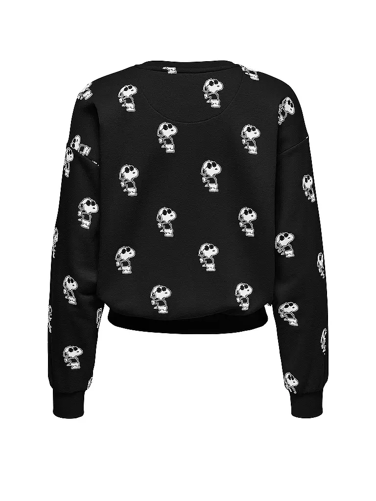 ONLY | Sweater ONLPEANUTS  | schwarz