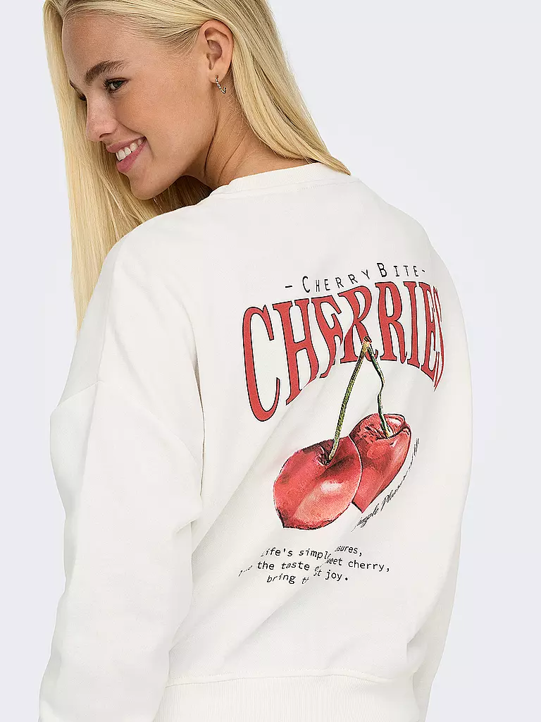 ONLY | Sweater ONLSWEAT LIFE | creme