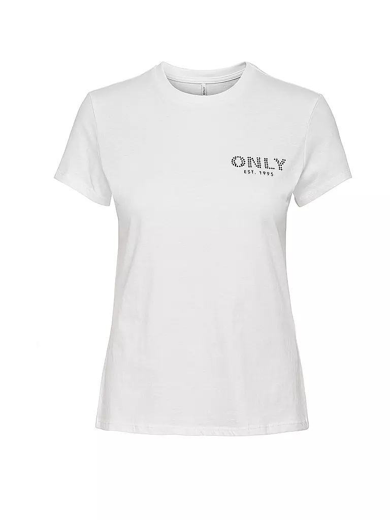 ONLY | T Shirt ONLHELENE  | weiß