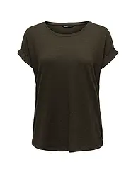 ONLY | T-Shirt  | braun