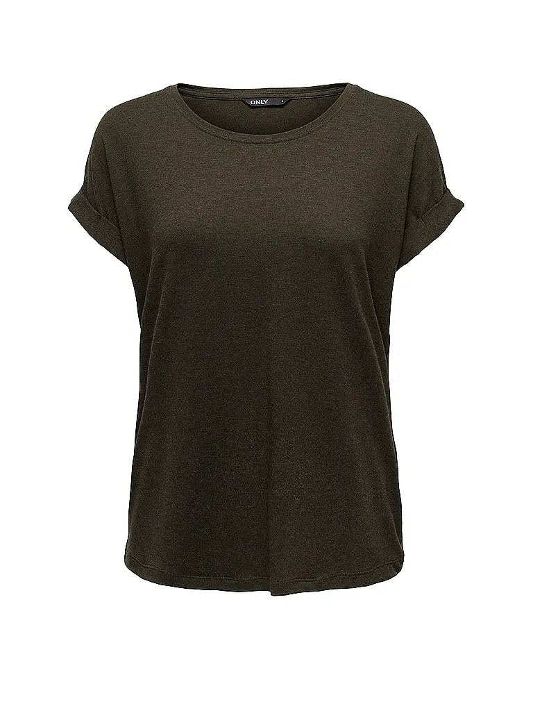 ONLY | T-Shirt  | braun