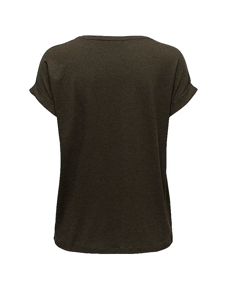 ONLY | T-Shirt  | braun