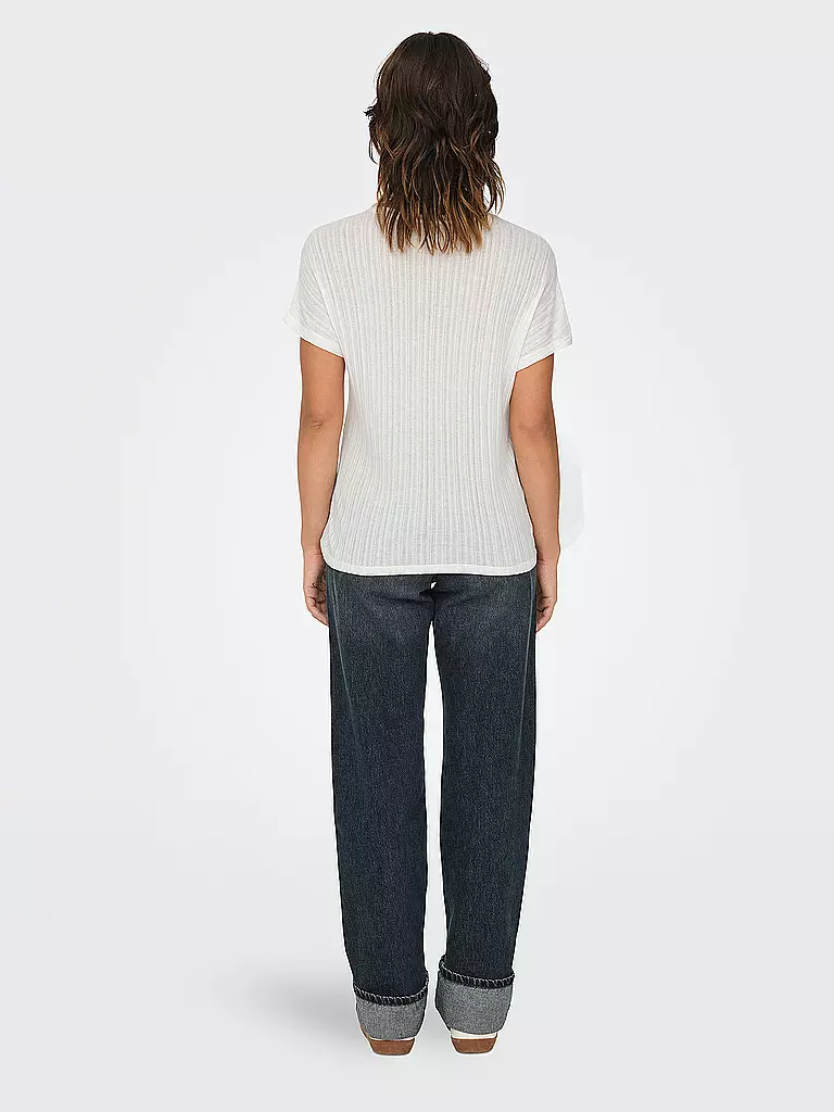 ONLY | T-Shirt  | creme