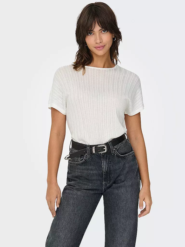 ONLY | T-Shirt  | creme