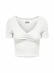 ONLY | T-Shirt Cropped Fit ONLBETTY | creme