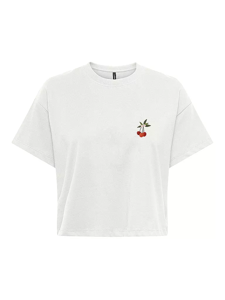 ONLY | T-Shirt ONLANNBEL LIFE | creme