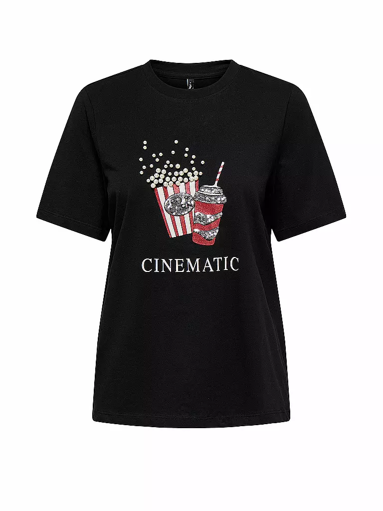 ONLY | T-Shirt ONLBURST | schwarz