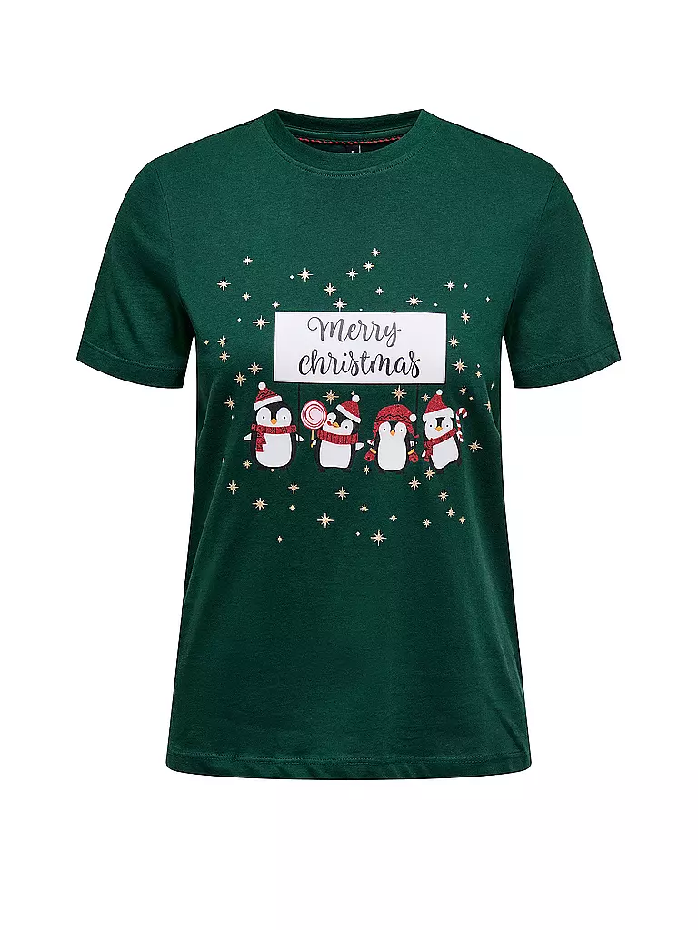 ONLY | T-Shirt ONLKITA | dunkelgrün