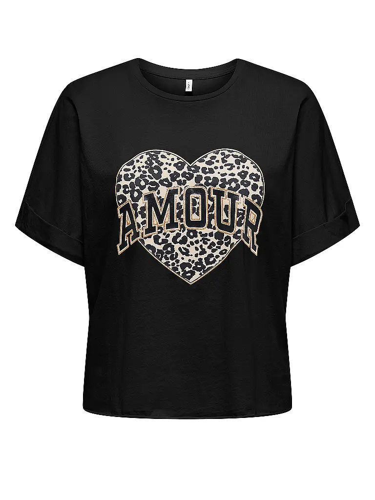 ONLY | T-Shirt ONLLUCY  | Schwarz