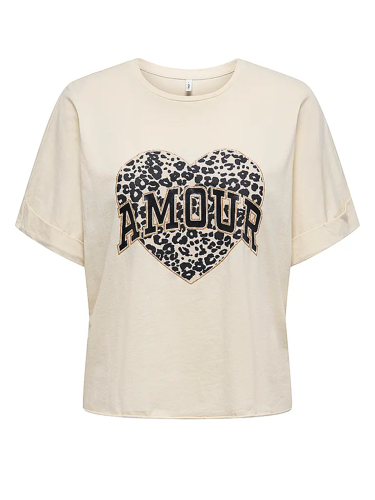 ONLY | T-Shirt ONLLUCY  | Creme