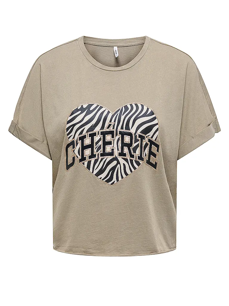 ONLY | T-Shirt ONLLUCY  | olive