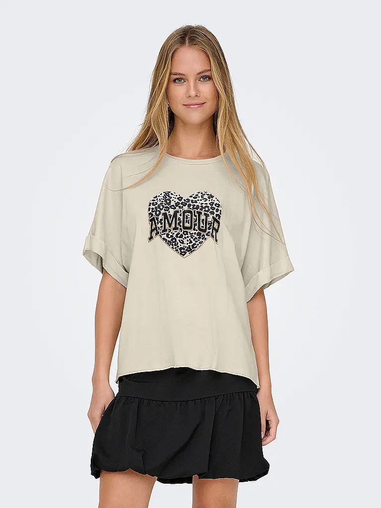 ONLY | T-Shirt ONLLUCY  | Creme