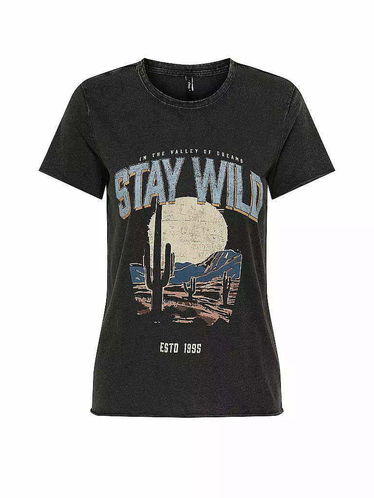 ONLY | T-Shirt ONLLUCY | schwarz
