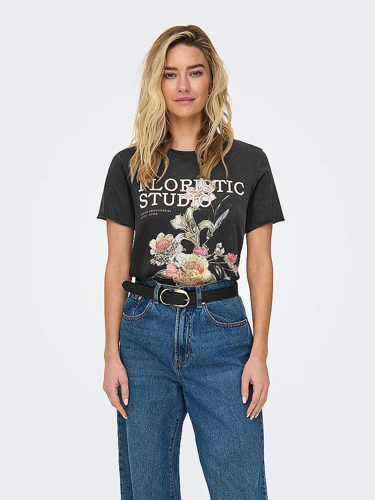 ONLY | T-Shirt ONLLUCY | Schwarz