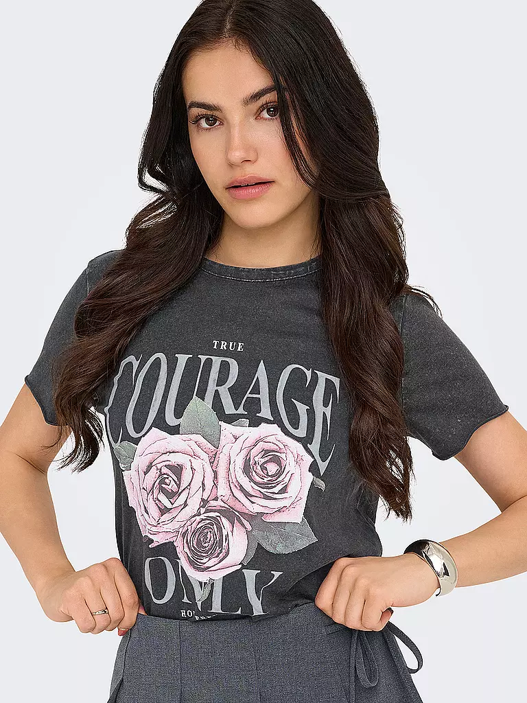 ONLY | T-Shirt ONLLUCY | schwarz