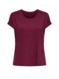 ONLY | T-Shirt ONLMOSTER | dunkelrot