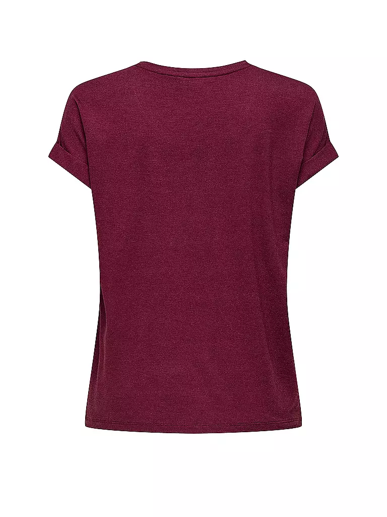 ONLY | T-Shirt ONLMOSTER | dunkelrot