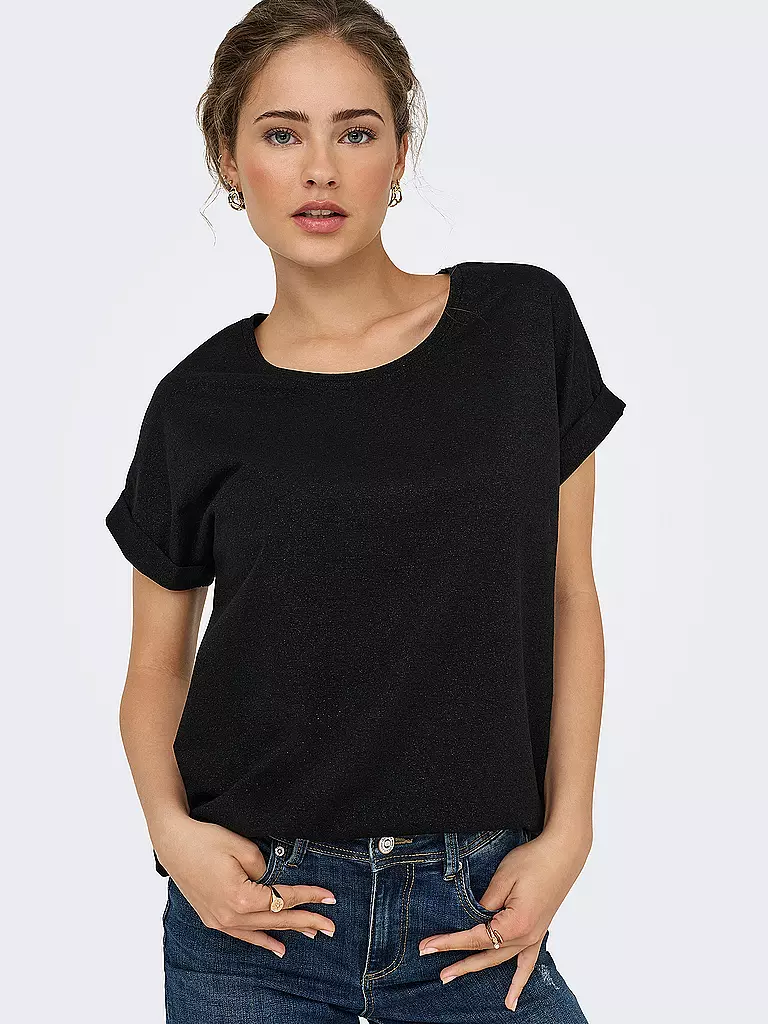 ONLY | T-Shirt ONLMOSTER | schwarz