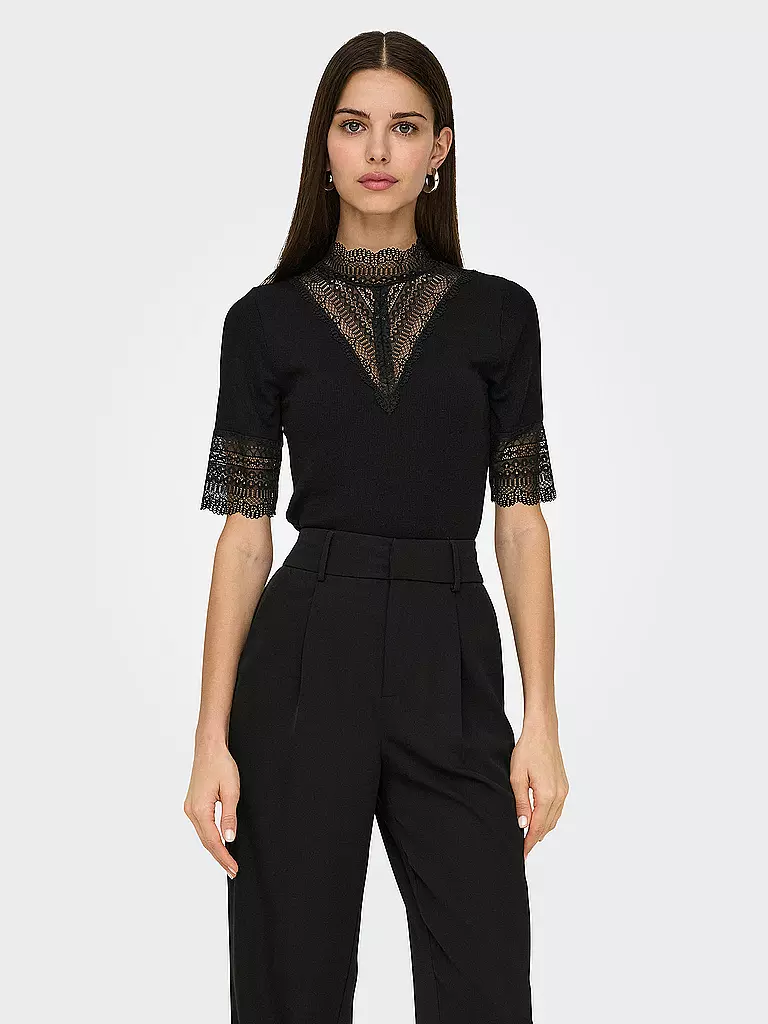 ONLY | T-Shirt ONLTILDE | schwarz