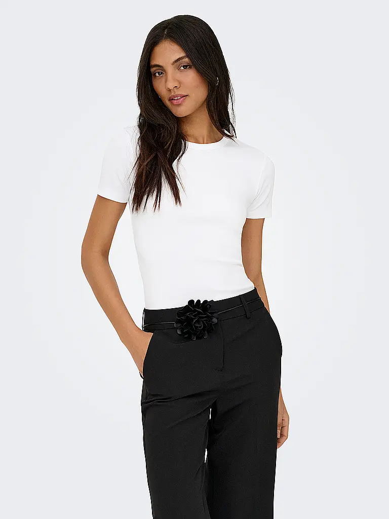 ONLY | T-Shirt ONLVAL | weiss