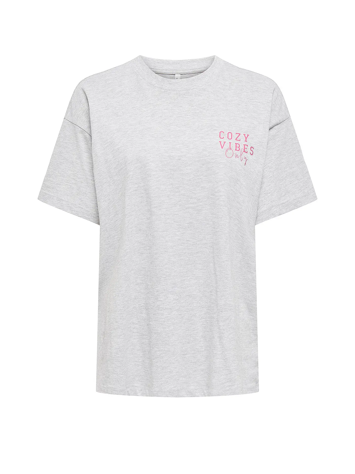ONLY | T-Shirt ONLVIVVI | hellgrau
