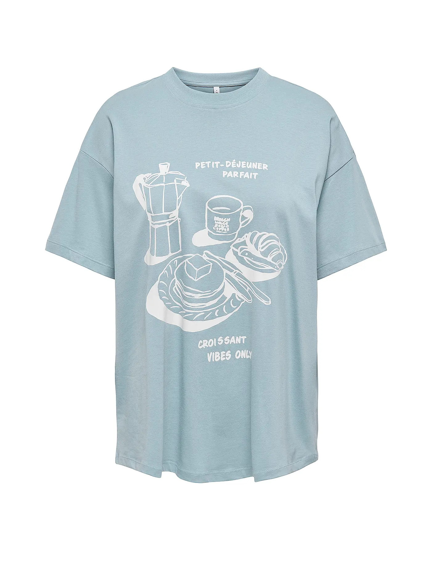 ONLY | T-Shirt ONLVIVVI | hellblau