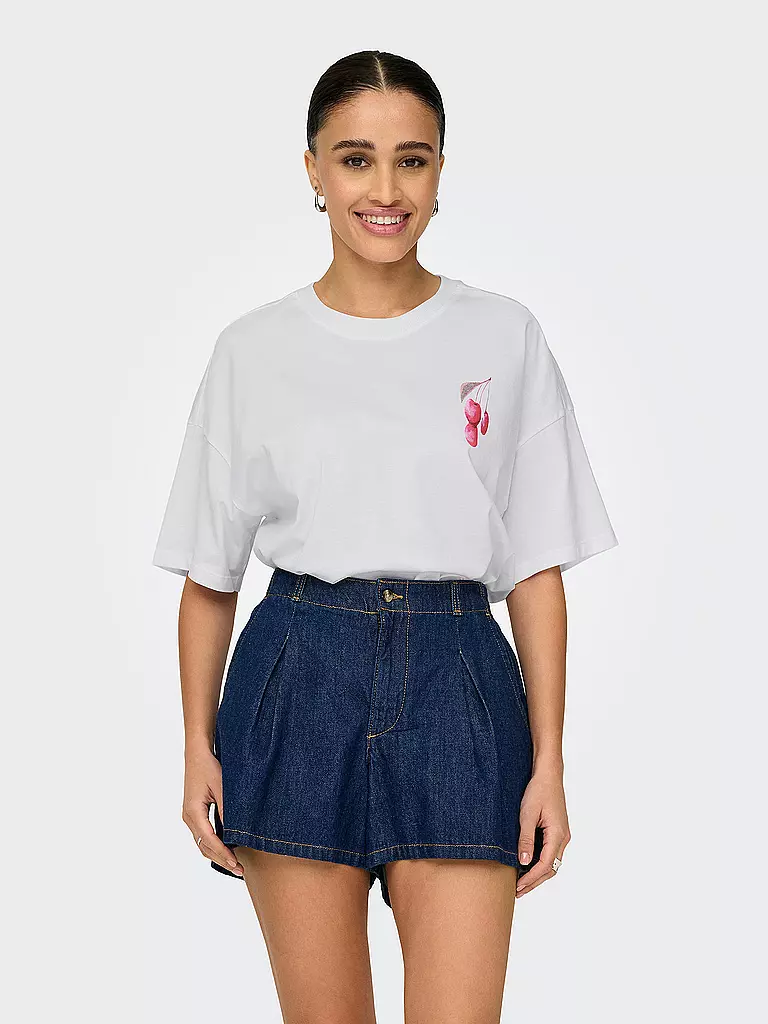 ONLY | T-Shirt ONLVIVVI | weiss