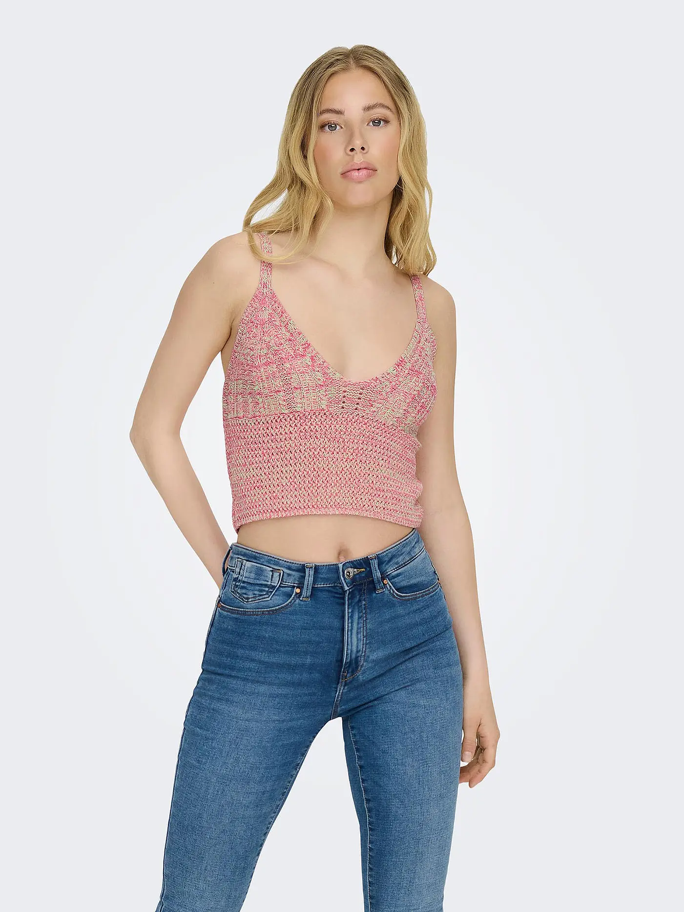 ONLY | Top Cropped Fit ONLANYA | koralle