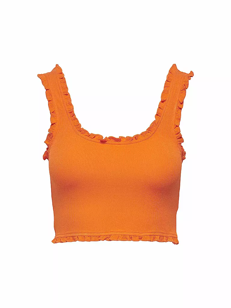 ONLY | Top Cropped Fit ONLBELIA  | orange
