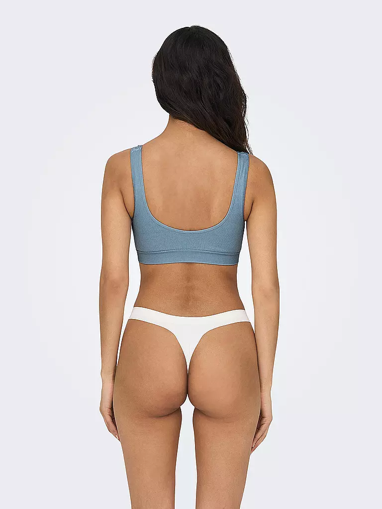 ONLY | Top Cropped Fit ONLVICKYRIB | schwarz