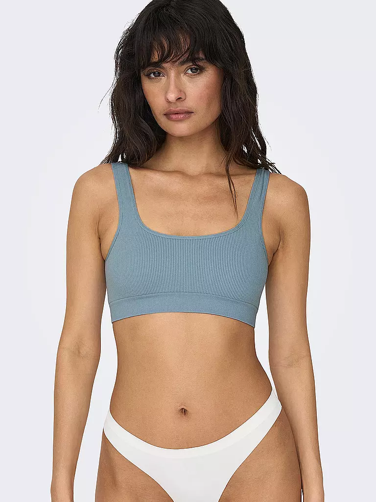 ONLY | Top Cropped Fit ONLVICKYRIB | schwarz