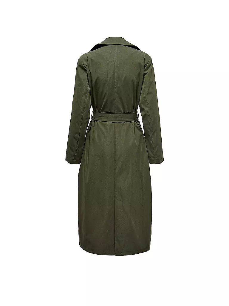 ONLY | Trenchcoat ONLKASTANJE  | olive