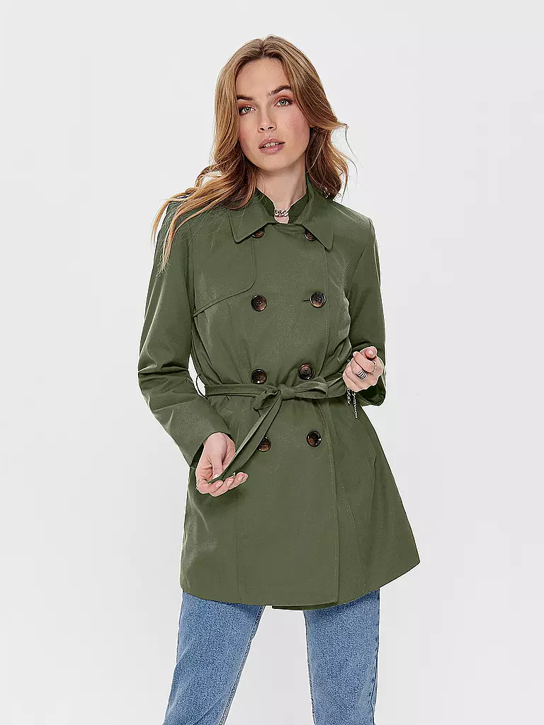 ONLY | Trenchcoat ONLVALERIE  | olive