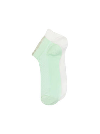 OOLEY | Socken 2er Pkg. ELEGANT S. Lime/White 