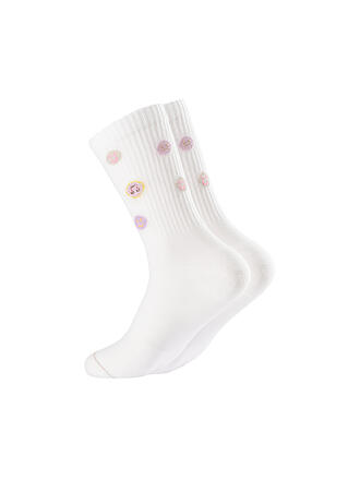 OOLEY | Socken ICON MOODS weiß
