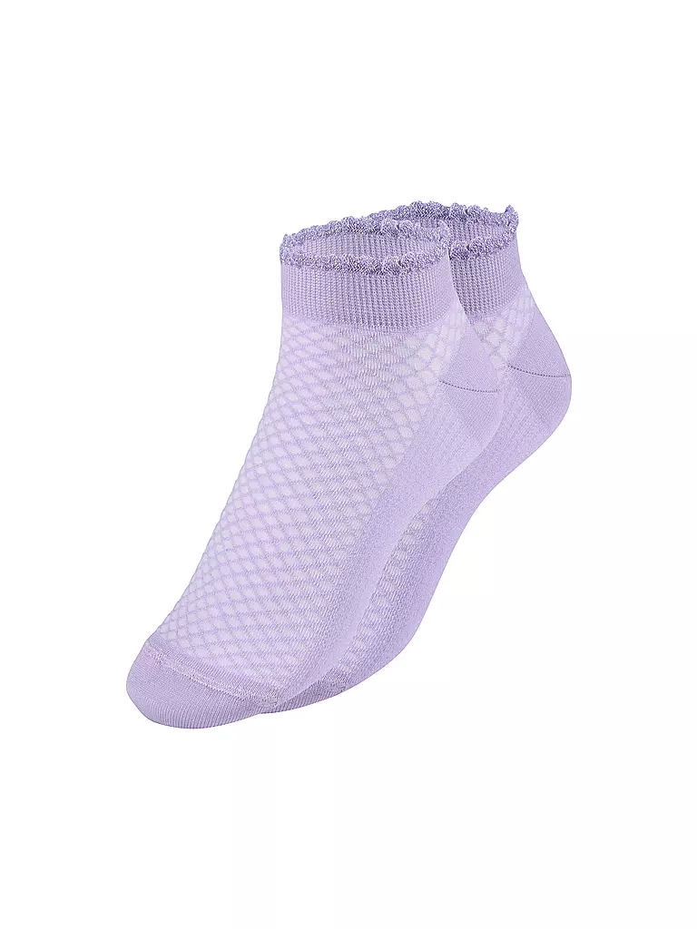OOLEY | Socken 2er Pkg. ELEGANT S. Lilac/White | hellgrün