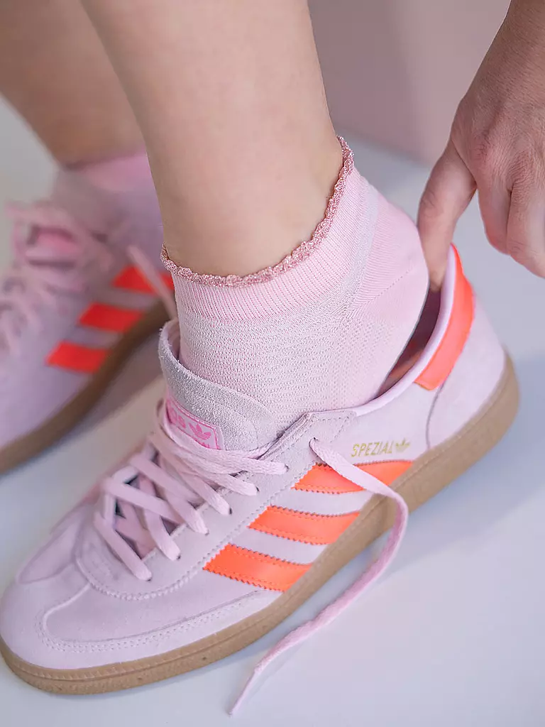 OOLEY | Socken 2er Pkg. ELEGANT S. Rose/White | hellgrün