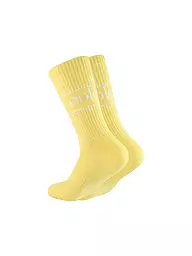OOLEY | Socken NEON 1 PASTEL lavender | gelb
