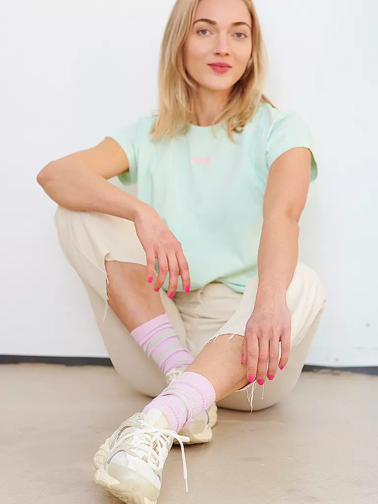 OOLEY | Socken NEON 1 PASTEL lavender | lila