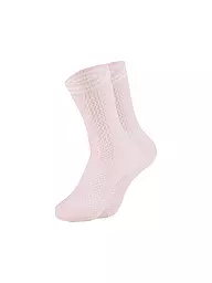 OOLEY | Socken NET offwhite | rosa